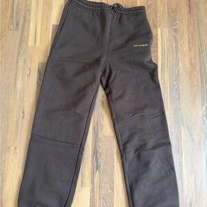 Axel Arigato Men's Dark Brown Joggers